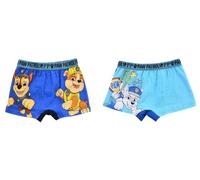 Nickelodeon Universe Pat Patrouille, Lots de 2 Boxers, Garçon (FR/ES, Âge, 4 Ans, 5 Ans, Taille Normale, Bleu)