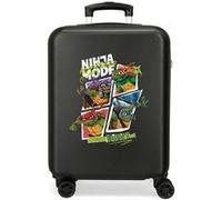 Nickelodeon - Valise cabine Tortues Ninja - 55 x 38 x 20 cm - Noir Noir