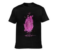 Nicki Music Minaj Shirt Homme Col Rond Manches Courtes T-shirt Mode Polyvalent Coton Tops Noir, Noir , S