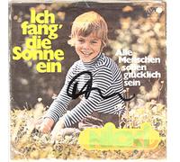 Nicki - NICKI / Ich fang´ die Sonne ein / Alle Menschen sollen glücklich sein / 1971 / Bildhülle mit ORIGINAL Autogramm des jungen Künstlers / metronome # M 25.377 / Deutsche Pressung / 7" Vinyl Single Schallplatte /