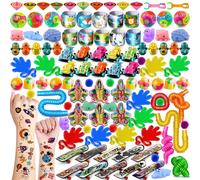 nicknack Lot Jouet Cadeau Anniversaire Enfant, 120 Pièces Jouet Pinata, Petits Cadeaux Invités Anniversaire pour Garçons Filles Enfant