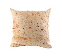 Nicknocks Taie d'oreiller carrée Anti-Taches Tortilla Housse de Coussin Imprimé Anti-Rides Canapé Salon Fournitures