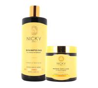 Nicky Paris - Lot Shampoing Et Masque À L'huile D'argan -
