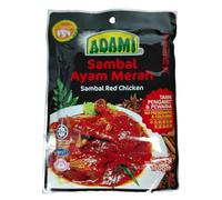 Niclaw Gourmet Adami Muar Sambal Ayam Merah, 170 g chacun, Halal, Expiration : 16 mai 2025