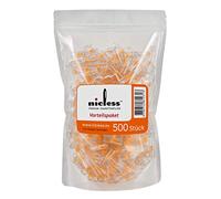 NICLESS Premium Filtre Anti-Goudron Nicotine 500 pièces - Porte-Cigarette Jetable 8 mm, Microfiltre Plastique pour fumer