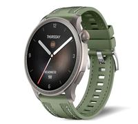 NicMool 22mm Bracelet pour Amazfit Active Max, Balance 3/2/1, Bip 6/5 | pour Amazfit GTR 4/3/2/GTR 47mm, Cheetah/Stratos 3/2s, Réglable Souple Tressée Nylon Silicone Remplacement Bande Bracelets