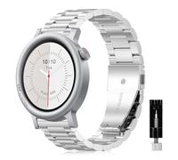 NicMool Métal Bracelet Compatible avec Nothing Watch 3 Pro/Pro 2, Hommes et Femmes Réglable Acier Inoxydable Montre Remplacement Bracelet Compatible avec Nothing Watch 3 Pro/Pro 2