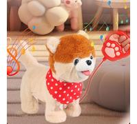Nico Dog Robot for Adults, 2025 New Robot Dog, Ai Robotic Cat, qui agit comme un vrai chiot, Nicoo - Mon chiot robotique réaliste, le léchage de la langue, la tête à gratter, la marche, la parole,