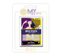 Nico Robin 062 Leader & Toutes Les Cartes C/UC/R Jaunes - Myboost X One Piece 9 - Les Nouveaux Empereurs - Coffret de 18 Cartes One Piece Françaises