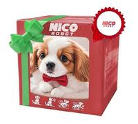 Nico Robot Dog, mon chiot robot realiste, une peluche interactive qui agit comme un vrai chiot