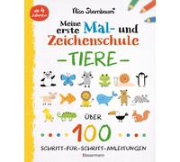 Nico Sternbaum Meine erste Mal- und Zeichenschule - Tiere. Ab 4 Jahren (Poche)