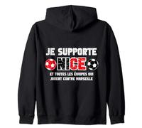 Niçois Cadeau Supporter Nice Foot Football Nice Humour Sweat à Capuche