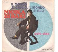 NICOLA DI BARI - PM3448 7"-45 giri" Il Mondo È Grigio Il Mondo È Blu / Solo Ciao VIN