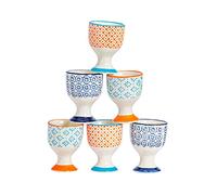 Nicola Printemps Porcelaine Imprimé Petit déjeuner Egg Coupes Multipack - Lot de 6