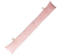 Nicola Spring 1x Rose 60cm x 12cm Velours Boudin de Porte - Long Porte d'Entrée Brouillon Exclure Bouchon Bloqueur Isolation Bas Coussin