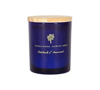 Nicola Spring Bougie parfumée de la Cire de soja - Cadeau d'aromathérapie en Verre pour Elle - 21 Heures Heure de la Combustion - 130g - Patchouli & Rosewood