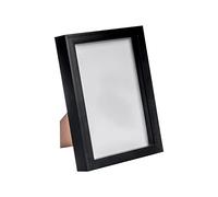 Nicola Spring Cadre photo 3D Shadow Box - 15 x 20 cm - Lot de 1 - Cadre photo 3D noir A5, petite vitrine de portrait, mariage, remise de diplôme