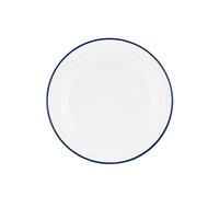 Nicola Spring Ferme Side/Pain Plate - 16cm (6") - Blanc/Bleu - Lot de 6