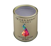 NICOLA VERNICI Peinture Vintage Chalk Shabby à base d'eau, pour l'intérieur et l'extérieur, aspect mat, fabriquée en Italie, Couleur Lavande - Taille 2,5 lt