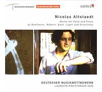 Nicolas Altstaedt – Beethoven, Webern, Bach, Ligeti : Œuvres pour violoncelle et piano