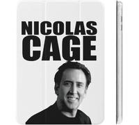 Nicolas Cage Étui Pour Ipad 2020 En Tpu Résistant Aux Chocs, Réglage Automatique De L'angle De Veille/Réveil, Jolie Coque De Protection Transparente 10.2in