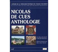 Nicolas de Cues - Anthologie Volume 2, Anthologie de Nicolas de Cues - Harald Schwaetzer - Cerf - broché - Anthologie