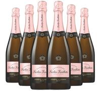 Nicolas Feuillatte - Champagne Rosé - Lot de 6 bouteilles 75 cl