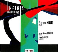 Nicolas – Infinis : Œuvres pour piano, violon et clarinette – Triton