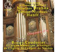 Nicolaus Bruhns - Bruhns ; Hanff : Oeuvres Pour Orgue