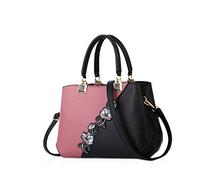 NICOLE & DORIS 2025 Nouveau Sac à Main Femme Sac Cabas de Mode Sac D'épaule Sac Fourre-Tout Sac à bandoulière Sac Travail Rose 2