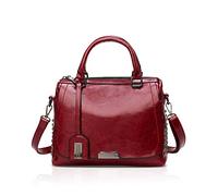 Nicole & Doris 2025 Nouvelle Mode Femmes Sacs à Main Poignée Supérieure Sac à Main Sac à Bandoulière Sac de Messager pour Dames Sacs Fourre-Tout en Cuir PU (Rouge)