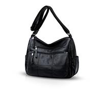 NICOLE & DORIS Femmes Sac à Main Sac à bandoulière Messenger Bag PU en Cuir Grande capacité fourre-Tout