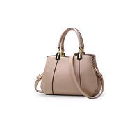 NICOLE & DORIS Femmes Sacs à Main Sac d'épaule Sac Messenger Sac bandoulière Cuir PU Souple Kaki B