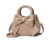 Nicole & Doris Mini Sac à Main Femmes Bandoulière Mignon en Cuir Épaule Crossbody Messenger Bag Pochette Téléphone Portable Kaki