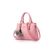 Nicole&Doris Nouveau Cuir PU Casual Sac à Main De Mode De Sac D'épaule De Messager, Rose