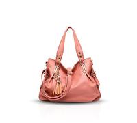 Nicole&Doris nouveau sac dames classiques mode casual sac bandoulière portable sac souple femmes Messenger(Watermelon red)