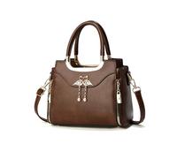 NICOLE & DORIS Petit Sac à Main Chic Femme Sac Bandoulière Tendance Sacs a Main Portés Epaule Elegant Sac D'épaule PU Cuir Sac Pochette Sac Soirée Café