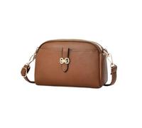 NICOLE & DORIS Petit Sac à Main Femme Bandoulière Sac Epaule Sac à Bandoulière Élégant PU Cuir Mini Sac Besace Sacoche Messenge Sacs Pochette Marron