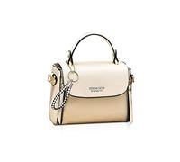 NICOLE & DORIS Petit Sac a Main Femme Sacs à Bandoulière Crossbody Mini Sacs Portés Epaule PU Cuir Sacs pour Téléphone Fille Sac Besace Beige