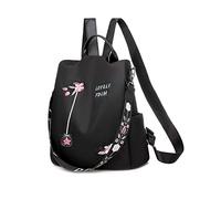 Nicole & Doris Sac à Dos Antivol Chic et Leger Femme pour Voyage et École - Noir