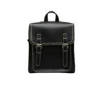 NICOLE & DORIS Sac a Dos Femme Rétro Sac à Dos Anti-vol Elégante Sacs à Main Portés Dos en Cuir PU Convertible Daypacks pour College Travaille Voyage Noir