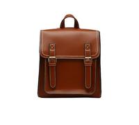 NICOLE & DORIS Sac a Dos Femme Rétro Sac à Dos Anti-vol Elégante Sacs à Main Portés Dos en Cuir PU Convertible Daypacks pour College Travaille Voyage Marron