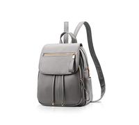 NICOLE&DORIS Mode Femme Sac à Dos Mini Sac à Dos en Faux Cuir Sac à Dos pour Femme Sac d'épaule Sacs à Dos Filles Gris