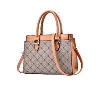 NICOLE & DORIS Sac a Main Femme Sac Carré Sac Bandoulière Élégant Sac Epaule en PU Cuir Sac Fourre-Tout Multicolore Sacs à Main Portés Épaule Crossbody Bag Gris