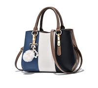 NICOLE & DORIS Sac à Main Mode Sac Bandoulière Femmes Sac Fourre Tout Multicolore Sac Tote PU Cuir Sac Crossbody Shopping Bag Kaki