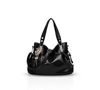 Nicole&Doris nouveau sac dames classiques mode casual sac bandoulière portable sac souple femmes Messenger(Black)