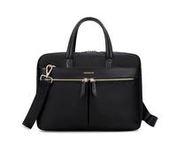 NICOLE & DORIS Sac D'ordinateur Portable 15.6 Pouces Sacs a Main Business Femme Homme Sac Fourre-Tout Porte Document Grande Capacité Cabas Noir