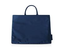NICOLE & DORIS Sacoche pour Ordinateur Portable Mince Sac PC Tablette Jusqu'à 14 Pouces Pochette Sac Travail Imperméable pour Voyage, Affaires, Travail, Collège Bleu marine