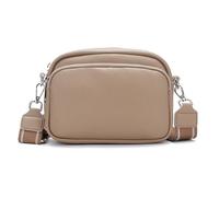 NICOLE & DORIS Sacs à Bandoulière pour Femmes Petit Sac Carré Sac Epaule Multipoches Elégant Sac D'épaule PU Cuir Sac Messenger Pochette Telephone Kaki