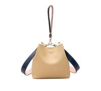 NICOLE & DORIS Sacs à Main Femme Mode Sac Epaule Sac à Bandoulière Léger Sac Seau en PU Cuir Sacs Portés Main Chic Convient pour Les Achats Quotidiens Kaki